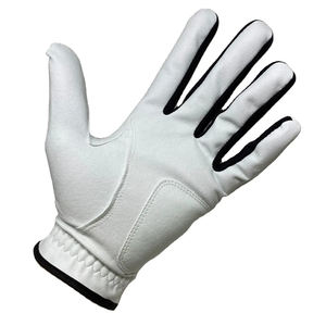 Gants de golf en cuir de cabretta en coton personnalisés pour hommes, respirants, imperméables, antidérapants, ajustables, gants de sport - Product Image 2