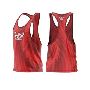 เสื้อกล้ามสำหรับผู้ชายเสื้อแขนกุดวิ่งผ้าแห้งเร็วพิมพ์ลาย - Product Image 5