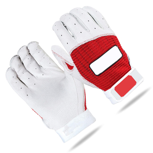Guantes de Bateo de Béisbol y Sóftbol de Cuero de Primera Calidad, Tejidos, con Logotipo Personalizado, para Adultos, Par de Guantes para Mano Derecha/Izquierda - Product Image 5