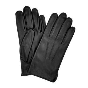High Fashion <b>Brown</b> <b>Leather</b> <b>Gloves</b> for <b>Men</b> Women Customizable Plain Style Winter Dress <b>Gloves</b> Touch Screen - Product Image 6