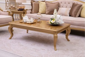 Juego de sofás de madera de teca maciza, diseño de lujo, tallado tradicional, para apartamentos pequeños, sala de estar o dormitorio - Product Image 6