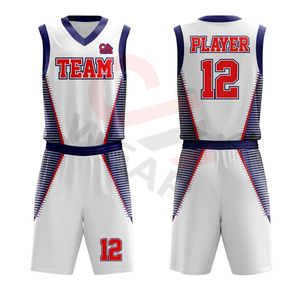 El mejor uniforme de baloncesto propio de diseño al por mayor, uniforme de pelota de cesta de alta calidad, uniforme de pelota de cesta sublimada de nuevo diseño - Product Image 4