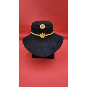Ensemble de colliers en fonte de fer oxydé à la mode, style vintage, bijoux tendance pour femmes, tenue ethnique, disponible à la vente - Product Image 2