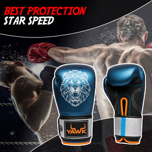 Gants de boxe personnalisés en cuir de vache véritable, vente en gros, cuir PU, logo OEM, emballage, couleur, matière, origine, modèle, client - Product Image 3