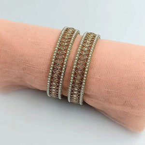 Indian Fashionable and Traditional Brass <b>Bangles</b> Women Wedding <b>Bangles</b> for Women and Girls - Product Image 1