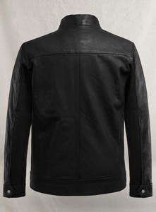 2025 chaqueta de motorista de cuero de motocicleta de moda para hombres Slim Fit ropa de calle elegante Ideal para marcas a granel y personalizadas - Product Image 4