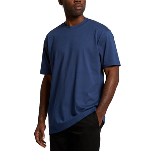 Hot Sale Custom Printed Embroidered Logo T-shirt for <b>men</b> Hip Hop Fashion Loose Fit Ringer 100% Cotton Oversized <b>Men's</b> T-shirts - Product Image 1