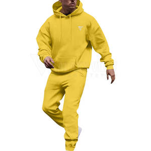 Survêtement pour homme de haute qualité à bas prix, vêtements de rue, couleur personnalisée, 100% coton, survêtement pour homme en vente chaude - Product Image 1