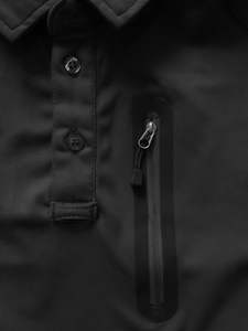 Polo deportivo de media manga ajustado de alta calidad para hombre, camiseta personalizada de algodón y poliéster, Polo transpirable para hombre, camiseta informal ajustada - Product Image 2