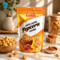 Sacs d'emballage personnalisés pour snacks, pochettes verticales OEM avec fermeture éclair, en aluminium, résistantes à l'humidité, pour chips et biscuits