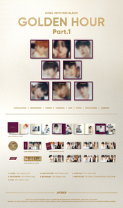 ATEEZ - [ GOLDEN HOUR : PART.1 ] 10ème mini-album (version DIGIPACK) Album KPOP Best Seller en Corée - Product Image 6