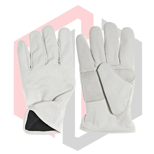Welding Work Protection Driving Sheepskin Leather <b>Gloves</b> Anti-Slip Wear-resistant Breathable <b>Silicone</b>-free Powder-free - Product Image 3