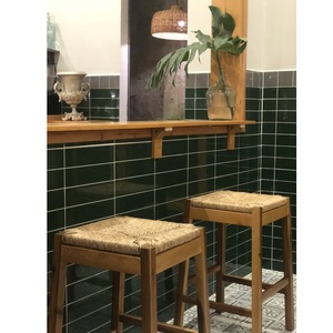 Chaise en jonc de mer écologique moderne avec design unique et durable pour le bureau à domicile et la salle à manger, siège en jonc tissé à la main, chaises de salle à manger - Product Image 3