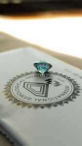 Diamante cultivado en laboratorio de color azul corte portugués para la fabricación de anillos, diamante suelto de color elegante certificado por IGI a bajo precio desde India. - Product Image 2