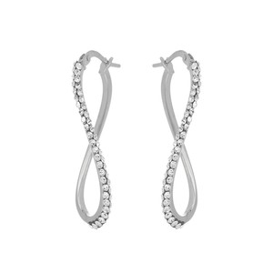 Pendientes de Aro Estilo Ola de Alta Calidad al por Mayor, Chapados en Oro de 18K, Plata de Ley 925, para Mujer, Del Pia Srl - Product Image 1