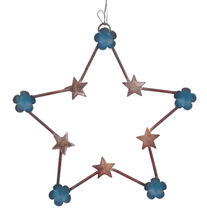 Adorno Navideño de Pared de Hierro Ignífugo con Diseño de Estrella, Moderno y Elegante, al Mejor Precio - Product Image 5