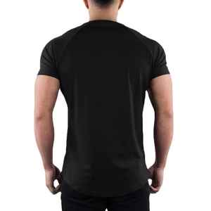Camiseta de Jersey de algodón 100% para hombre, informal, de manga corta, de alta calidad, transpirable, de punto, estampado sólido, bordado de talla grande - Product Image 2