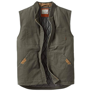 Veste Gilet en Jean Slim d'Hiver Respirante de Qualité Supérieure pour Homme Sans Manches Vêtement d'Extérieur Décontracté 100% Coton OEM - Product Image 3
