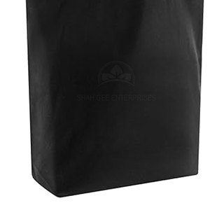 Bolsa de mano de lona de algodón plegable personalizada al por mayor, bolsa de compras reutilizable con patrón de rayas informal duradero, logotipo impreso blanco para - Product Image 5