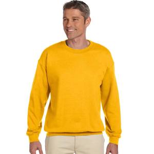 Sweat-shirt à col rond en gros, 50/50, couleur orange, taille L - Product Image 4