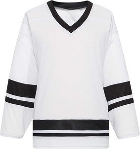 Maillot de hockey sur glace personnalisé coupe ajustée unisexe vêtements de sport pour adultes uniforme d'équipe conception personnalisée chemise de hockey de haute qualité - Product Image 2