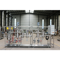 Machine d'extraction d'huile de chanvre, extraction à l'éthanol de CBD, distillation moléculaire à court trajet avec enveloppe