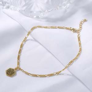 Bracelet de cheville personnalisé Jeulia avec initiale en argent sterling, bijou cadeau - Product Image 6