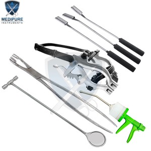 Kit Dental Veterinario Equino Más Vendido, Incluye Abrebocas Ajustable, Raspador de Dientes Resistente, Pistola de Enjuague, Procedimiento Dental para Caballos - Product Image 4