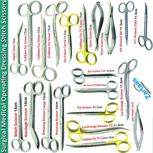 Tijeras quirúrgicas Fabricante y exportador de instrumentos quirúrgicos de acero inoxidable de alta calidad de Pakistán - Product Image 2