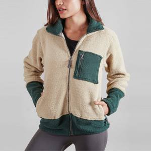 Chaqueta Sherpa Fleece con cremallera: suave, acogedora y perfecta para hacer capas en climas fríos o uso diario informal - Product Image 3