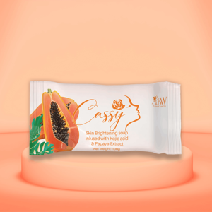 Jabón Aclarante Cassy, el Más Asequible, con Ácido Kójico y Extracto de Papaya, 70g - Product Image 1