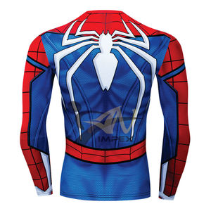 Haute qualité conception personnalisée Compression Gym chemises surf à manches longues UV BJJ Spandex Rashguard MMA sublimé hommes Rash Guard - Product Image 2