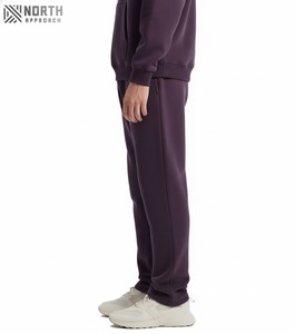 ชุดวอร์มสำหรับผู้ชายชุดวอร์มจั๊มเปอร์แบบสวมหัวมีฮู้ดสำหรับออกกำลังกายวินเทจฟอกสีกรดซีดซีดจาง2ชุดวอร์มหรูหรา - Product Image 3