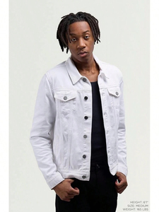 Pantalones Vaqueros de Mezclilla para Hombre / Chaqueta Trucker de la Mejor Calidad con Colores Personalizados y Logotipo Personalizado Hecho en Pakistán - Product Image 6