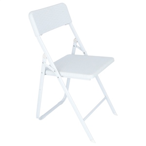 WELL HOME Silla Delta Plegable Blanca 42.5x81x50 - Product Image 6