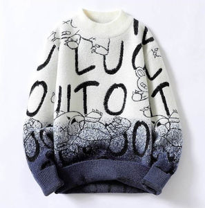 Unisex Winter <b>Turtleneck</b> Long Sleeve Basic Jumpers Top Knitted Clothes for <b>Men</b> Comfortable <b>Sweaters</b> - Product Image 1