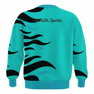 Sudaderas básicas de Golf para hombre transpirables y duraderas de alta calidad OEM, sudaderas básicas de manga larga de secado rápido con logotipo personalizado, elementos esenciales digitales de invierno - Product Image 2