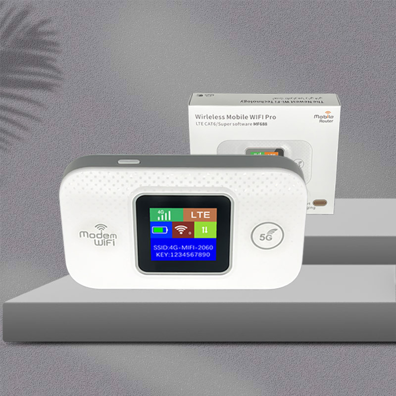 Affordable MF688-E Pocket 4G Mobile Router - 3000mAh Battery, 10