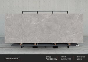 Azulejos de pared de porcelana mate con estilo | Tamaño personalizado 1200x3200 1200x2800 | Gran formato Durable Calidad de exportación - Product Image 3