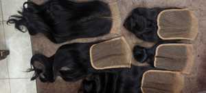 Extensions de Cheveux Humains à Fermeture en Dentelle Transparente 5x5 - Product Image 5