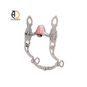 Bocado de Anillo Suelto para Caballo, Diseño de Acero Inoxidable, para Equitación, Rendimiento Equino, Mediano - Product Image 6