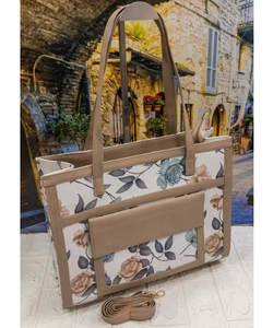 Sac fourre-tout de qualité supérieure de créateur avec logo imprimé personnalisé sac à main de luxe en cuir fabricant sacs fourre-tout de plage pour femmes - Product Image 2