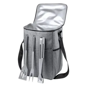 Eco-Gadgets Gumbo Cooler Bag with BBQ Set Practical and Sustainable Cooler <b>Box</b> - Product Image 1