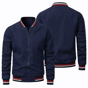 Stylish <b>Mens</b> Stand Collar <b>Canvas</b> <b>Jacket</b> Durable Outdoor and Casual Wear - Product Image 4