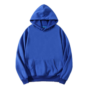 เสื้อฮู้ดดี้และเสื้อสเวตเตอร์ผู้ชายไซส์ใหญ่คุณภาพสูง สีพื้น รับสกรีนโลโก้ตามสั่ง ผ้าฟลีซ ซิปแบบรูดขึ้น ผลิตแบบ ODM - Product Image 3