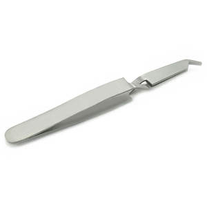 Pince chirurgicale dentaire en acier inoxydable pour points de suture et compresses de coton, à pointe dentelée / Porte-coton dentaire - Product Image 5