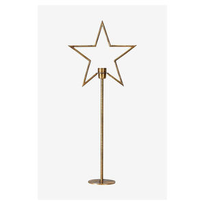 Élégant porte-bougie chauffe-plat en fer forgé artisanal avec découpes décoratives modernes pour un style intérieur sophistiqué - Product Image 1