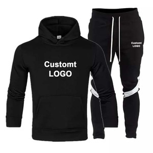 Survêtements personnalisés Vêtements de sport pour hommes Pullover Jogger Survêtement pour hommes Respirant Poids lourd 500GSM Survêtement Ensembles de survêtements - Product Image 2