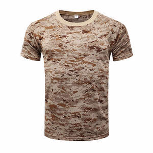 2025 Nueva camiseta de entrenamiento al aire libre, camisetas personalizadas de poliéster para hombres, camisetas de camuflaje, ropa deportiva, ropa de pesca, nuevo diseño - Product Image 4