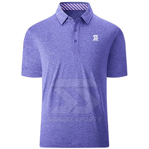Camisetas Polo de talla grande para hombre de calidad superior, camisetas polo ajustadas para hombre, camisetas polo transpirables para hombre - Product Image 1